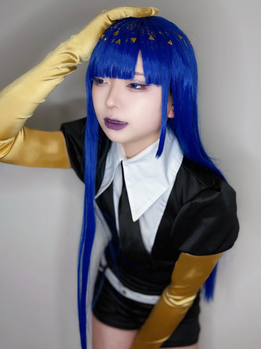 〖cosplay/Land of the Lustrous〗

　　　　　　　「頭が重い…」

 #宝石の国コスプレ部