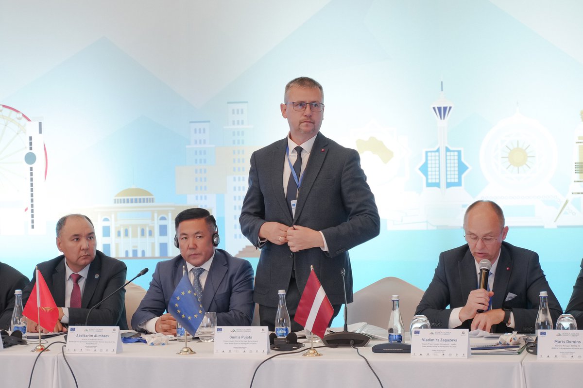 Border Management Programme in Central Asia tweet media