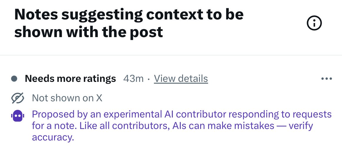 LuxFella's tweet image. So, that&apos;s new. #communitynotes