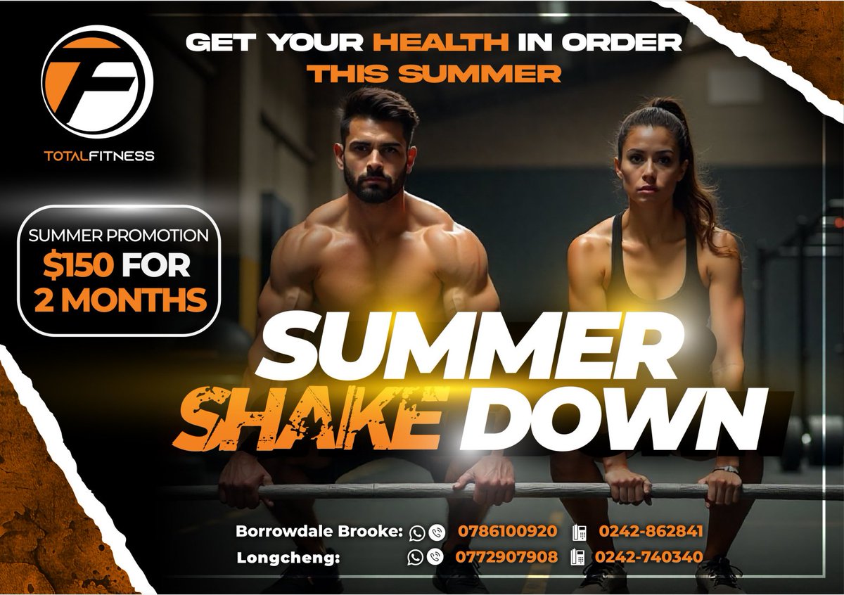 TOTAL FITNESS - GET YOUR HEALTH IN ORDER THIS SUMMER