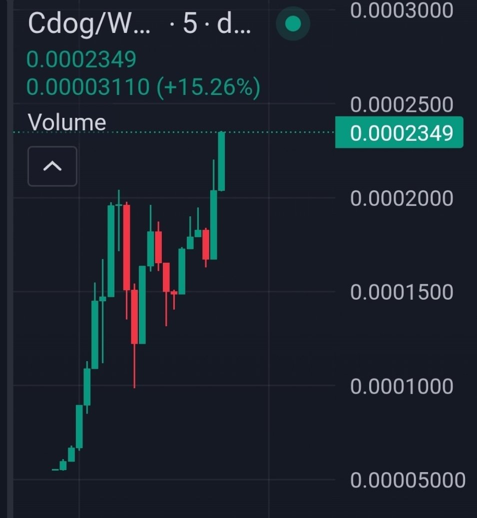 Dwen_Exchange's tweet image. CFX 链🟢

     #Cdog，send it higher.....mc 30k ——210K, 7x狂！！还有 CHINESE DOGE 指的是 来自 中国的狗狗 ，其实也没必要断章取义...

0xE51e6DA8F5D10Bd4EDC7c700FDFF4A7Ff7A9B851

dexscreener.com/conflux/0x1f14…

@CFX_CHINADOG