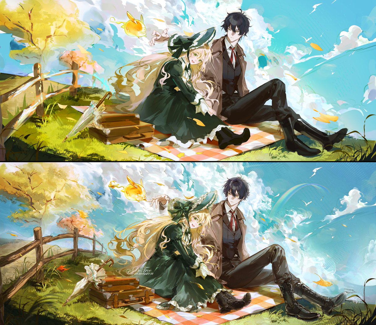 컬러러프>완성본... 묘사가 정말 재미있었어요 
Before                       After