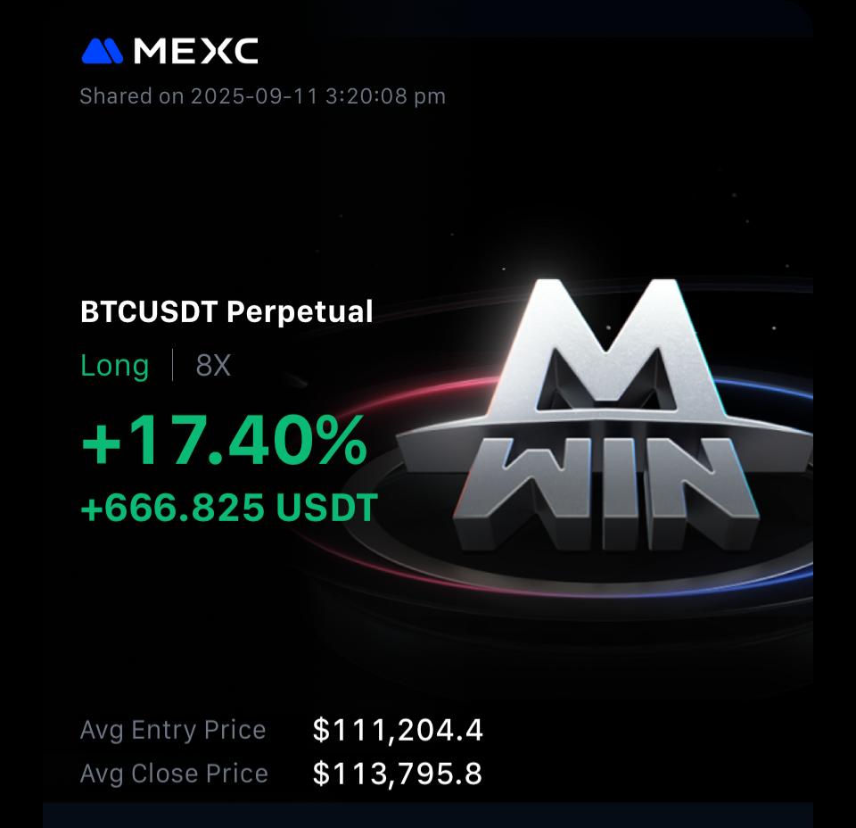 $10K &gt; $100K Challenge 

$BTC longed with 40% wallet as i had conviction on this one. Closed NOW in +666.825 USDT ✅

DM @PremiumSupportLine on telegram to join this for FREE. Your invite to P-Circle’s low frequency yet high impact trading challenge.