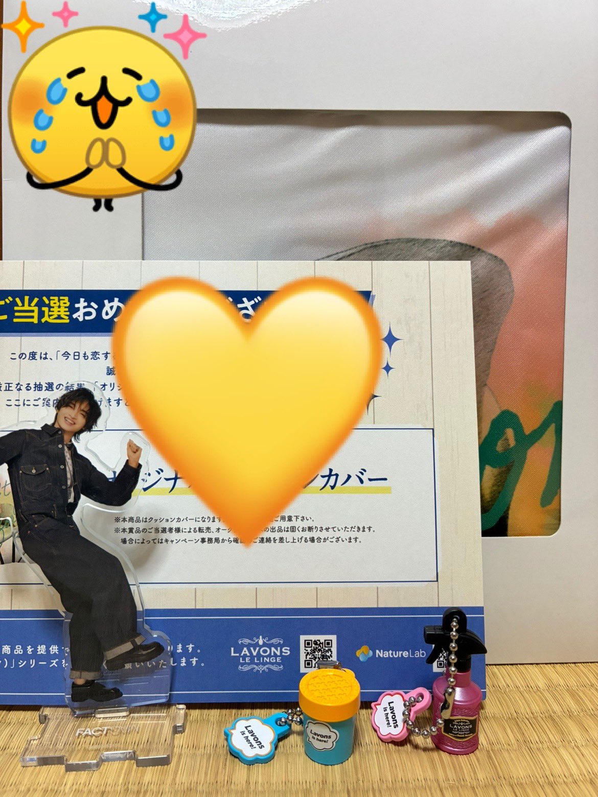 玉森裕太　ラボン　当選ハンガー 玉森ハンガーってなんやねん | 玉森裕太を愛でる日記(暫定)