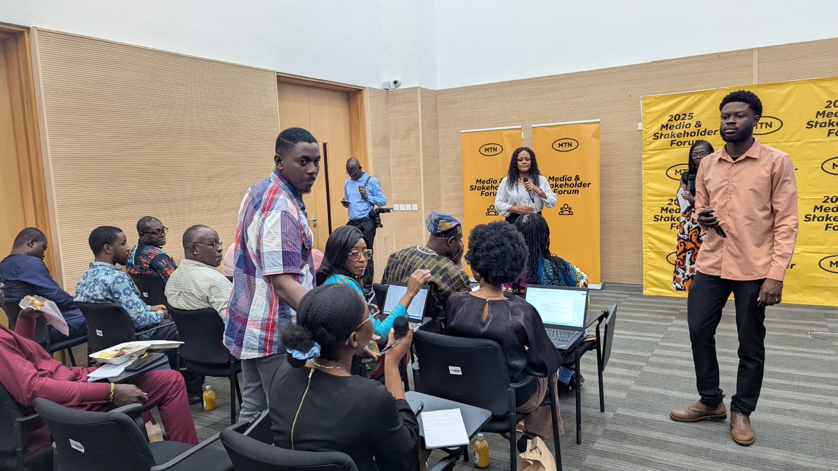 reforminitiate's tweet photo. Yesterday, we joined @MTNGhana’s 2025 CSO Engagement Forum to explore how connectivity &amp; digital tools can drive transformation. 

For us, tech isn’t just about innovation; it’s about justice, amplifying voices &amp; ensuring no community is left behind.

#DigitalInclusion https://t.co/sl4VM4JZ3B