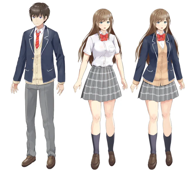 まるでそこにいるような「生きた」キャラクターをデザインできるようになりたい! #このタグを見た人は制服美少女を貼って #絵柄が好きっていう人にフォローされたい #無名絵師なので私をフォローして有名にしてください