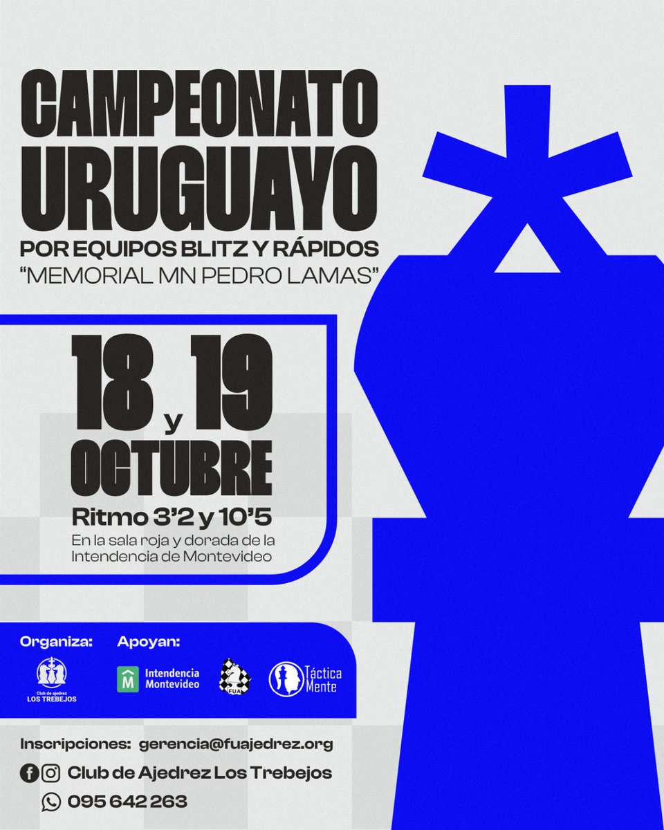 Federación Uruguaya de Ajedrez tweet media