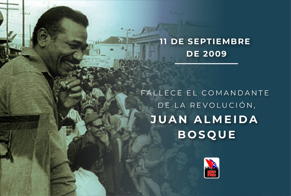 Su ejemplo continúa inspirando a #Cuba 

¡ Aquí no se rinde nadie, co....!
