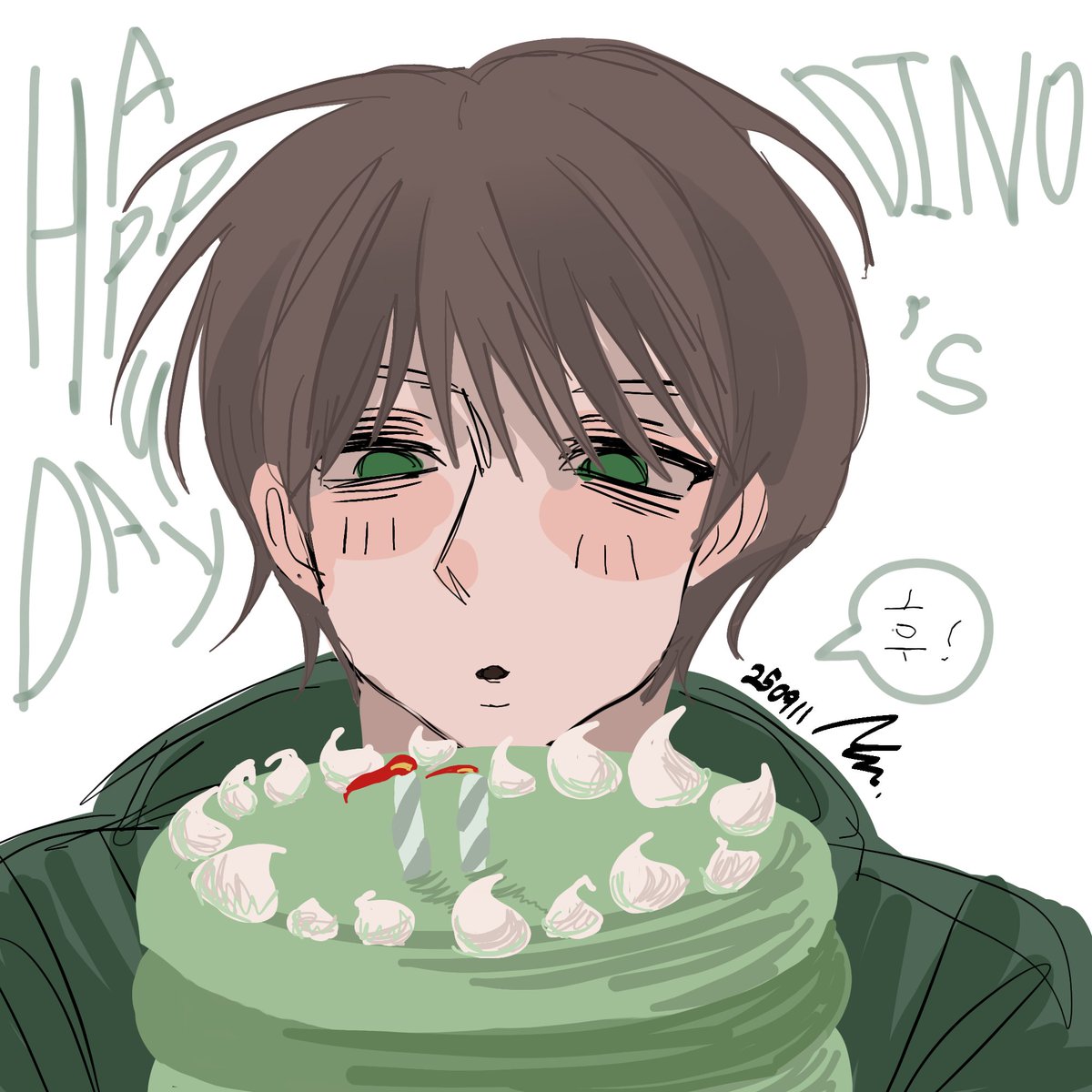 #HAPPY_ehdgh141_DAY #가을바람에_실려온_공룡의_탄생일 

🦖🌬🎂