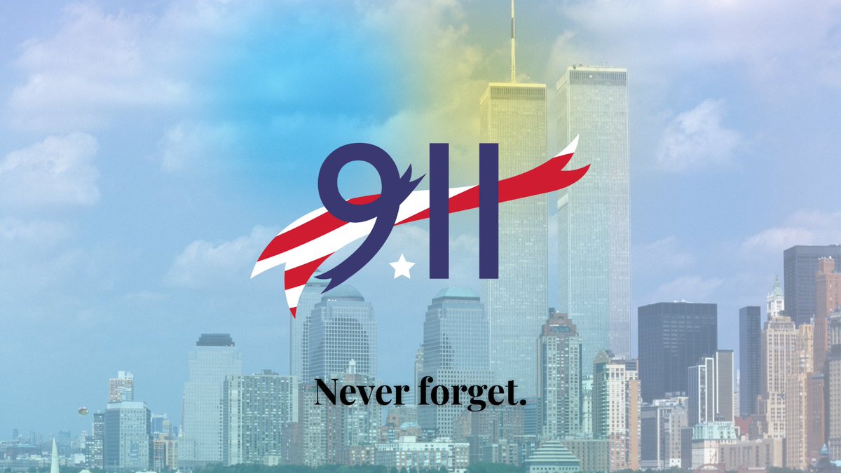 On this day, we remember the lives lost on September 11, 2001, and the courage shown in the face of tragedy. We honor the victims, their families, and the countless first responders and citizens who bravely ran toward danger that day. #NeverForget