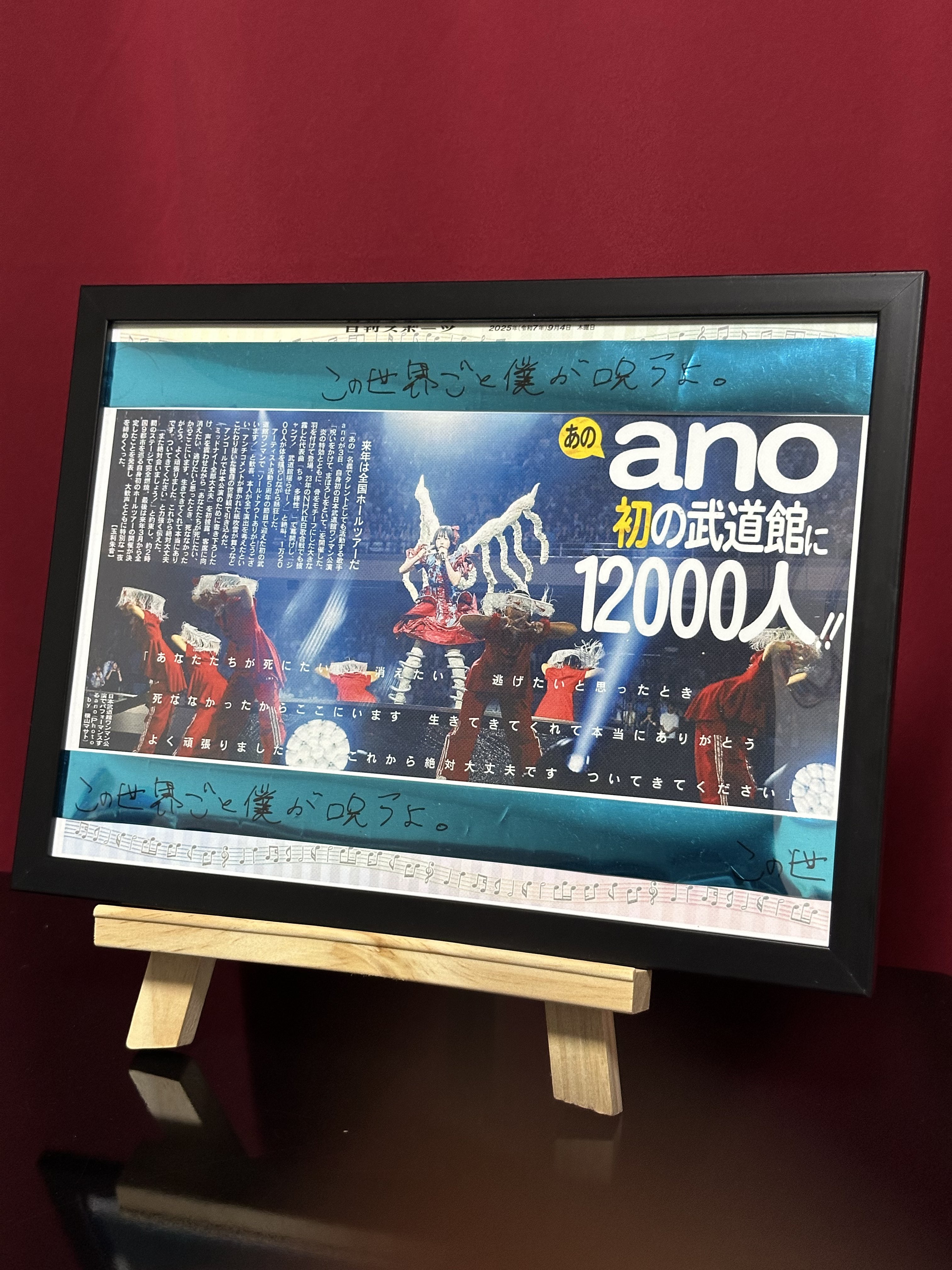 【未開封】ano あのちゃん 武道館 バニティポーチ ニャンオェちゃんバニティポーチ | あの | ANO OFFICIAL SITE
