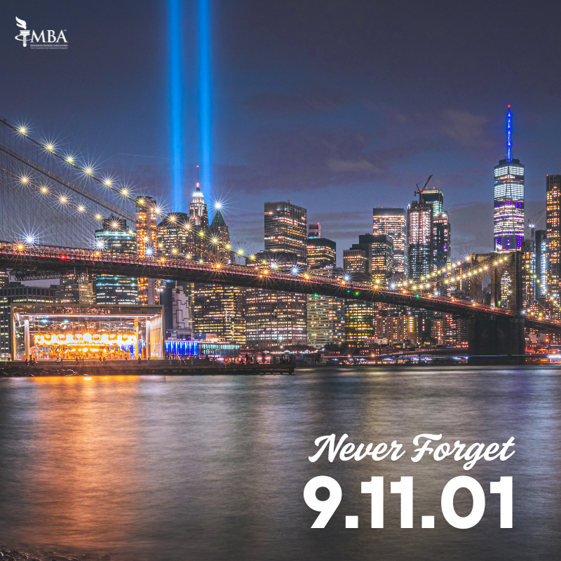 On this Patriot Day, we remember the lives lost on 9/11 and honor the bravery of first responders. We will never forget.