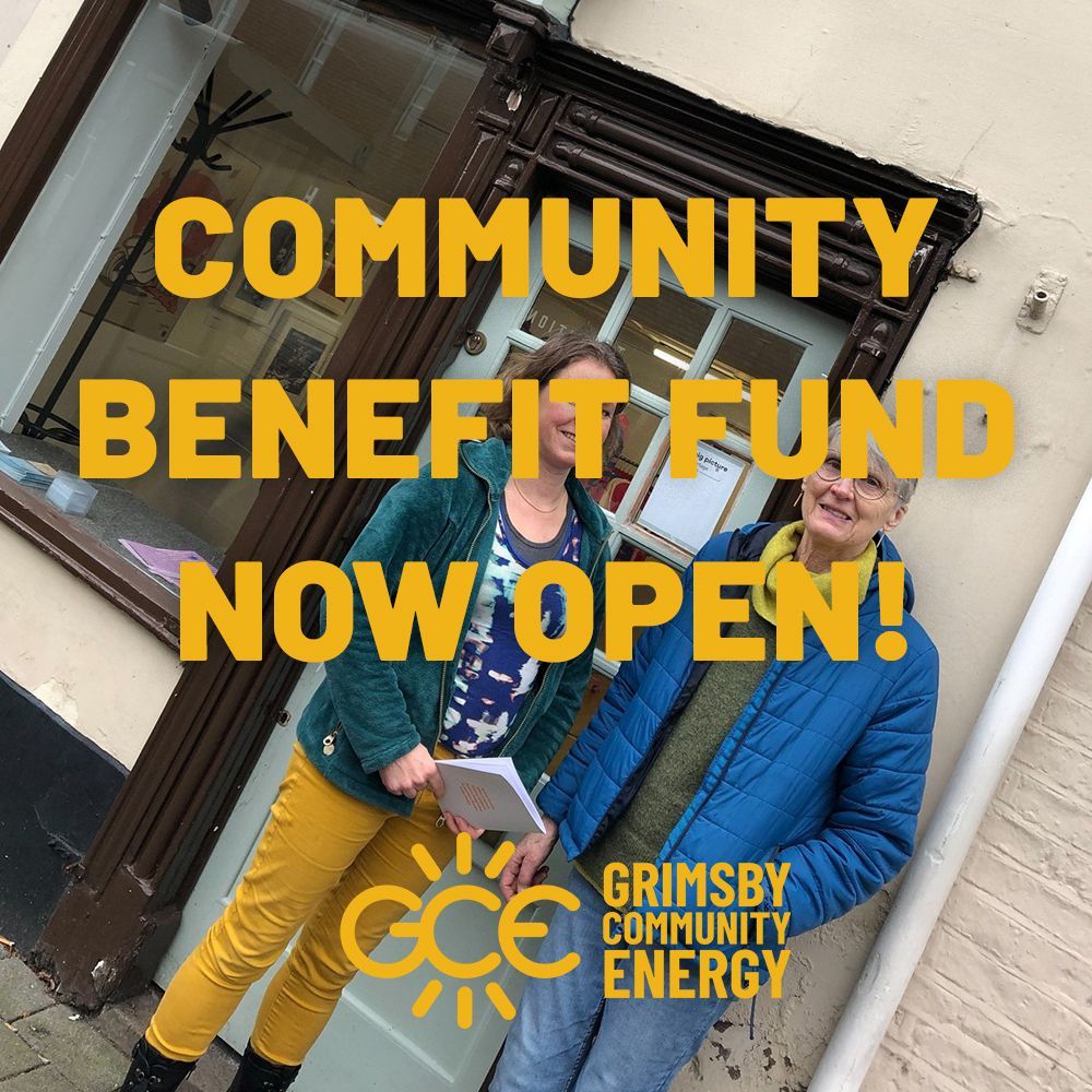 🚀 Exciting news! The Grimsby Community Energy Community Benefit Fund is now open!

Apply now: grimsbycommunityenergy.coop/community-bene…