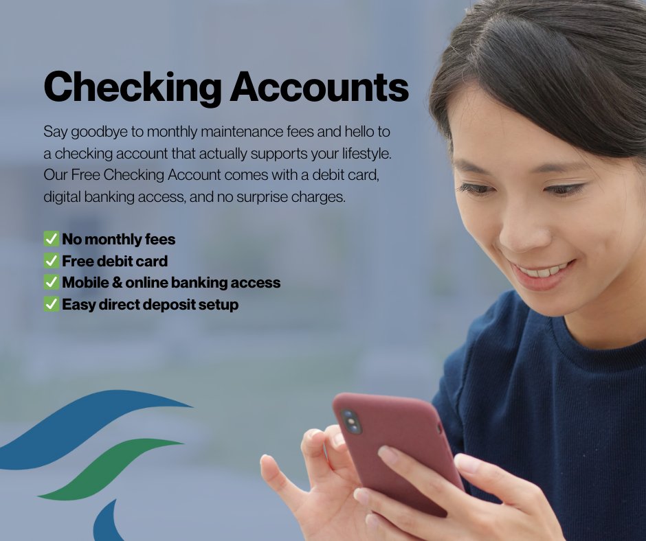 truenergyfcu's tweet image. Looking for a checking account that actually makes sense?
Ours comes with no monthly fees, a free debit card, and all the digital tools you need to bank on your terms.

Easy. Free. Local. ✅
👉 Open your account at truenergyfcu.org

#FreeChecking #TruEnergyFCU