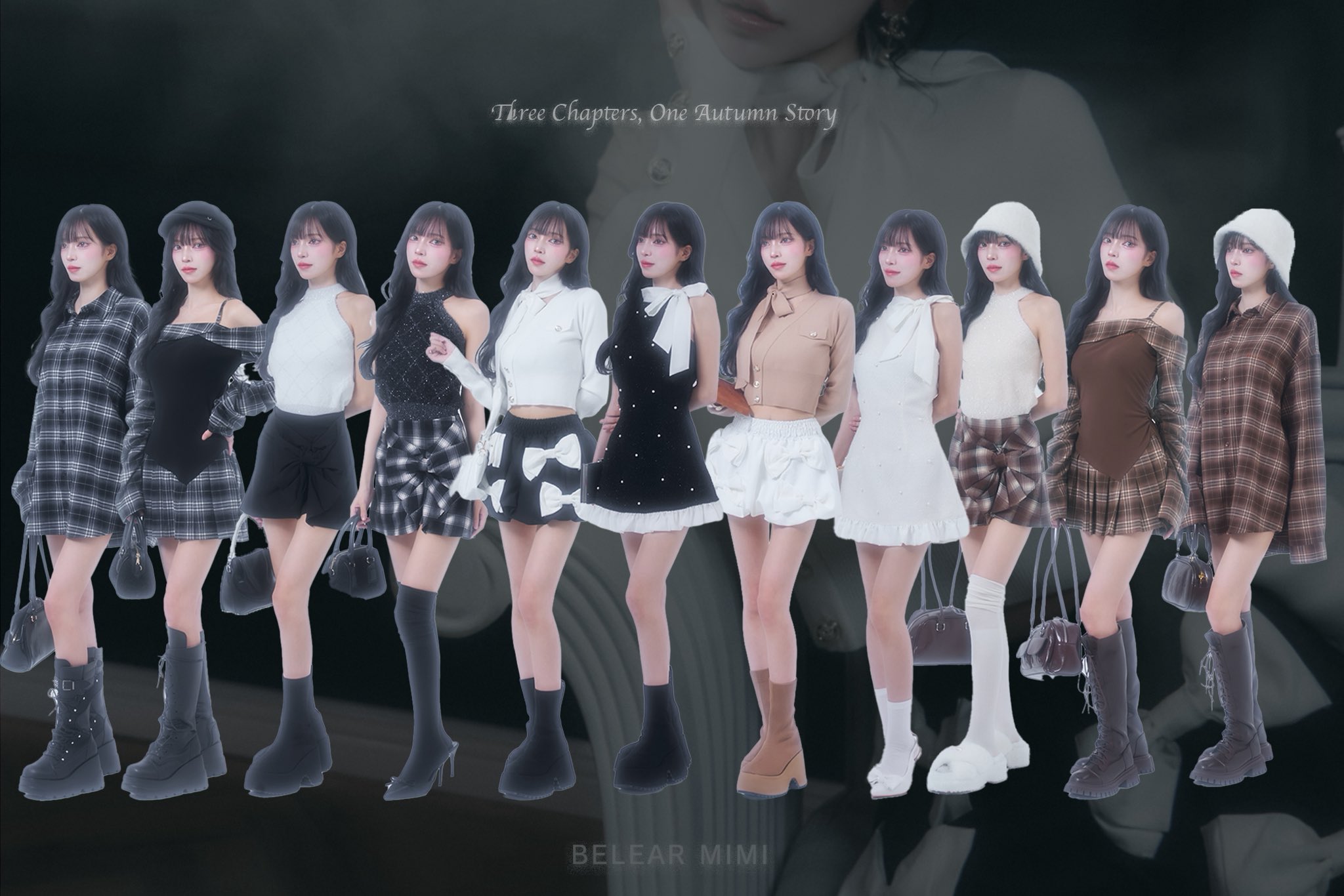 BELEAR MIMI (ベリアミミ) ローズヘムミニワンピース ダークグレー BELEAR MIMI / ベリアミミ (@belearmimi_official) • Instagram
