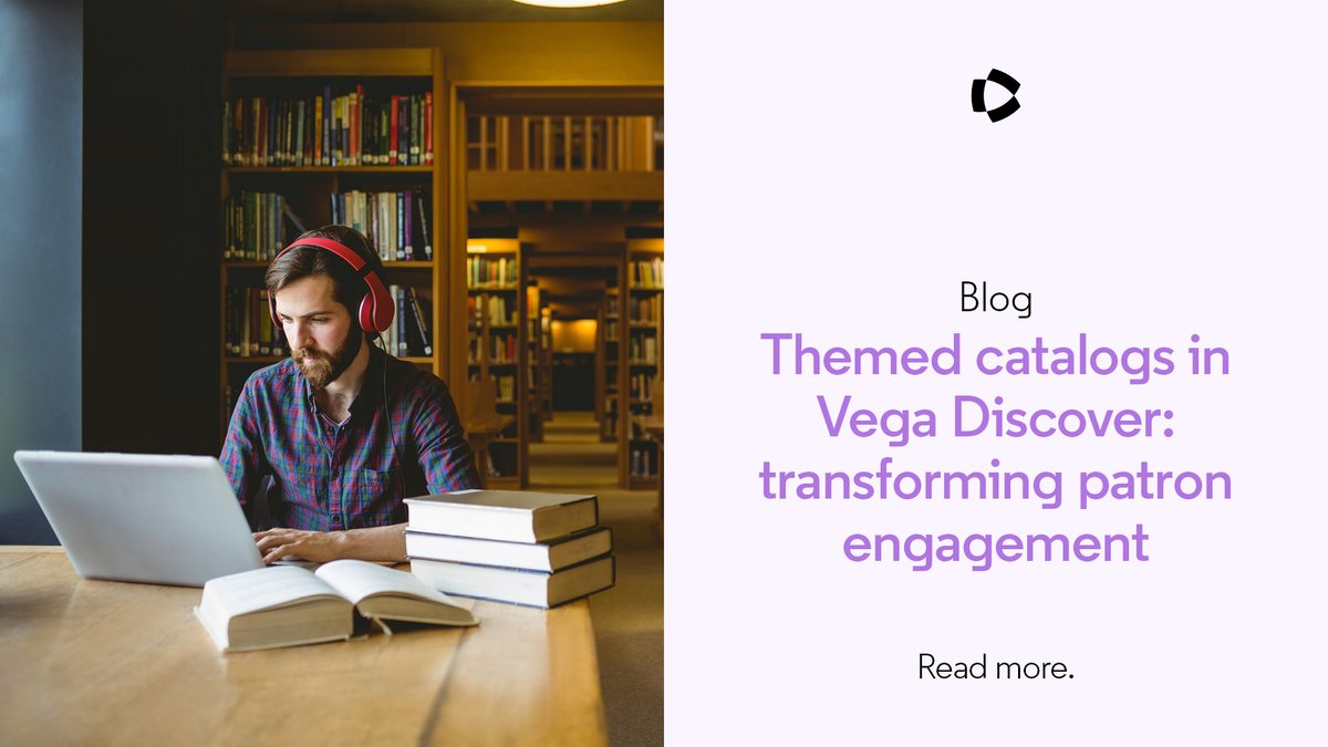 iii_Innovative's tweet image. 📚 Themed catalogs in Vega Discover transform browsing into meaningful discovery. From kids’ spaces to seasonal collections, libraries guide patrons to what matters most.

🔗Read more: ow.ly/HsyO50WR9zx

 #LibraryInnovation #LibraryEngagement #LibraryServices