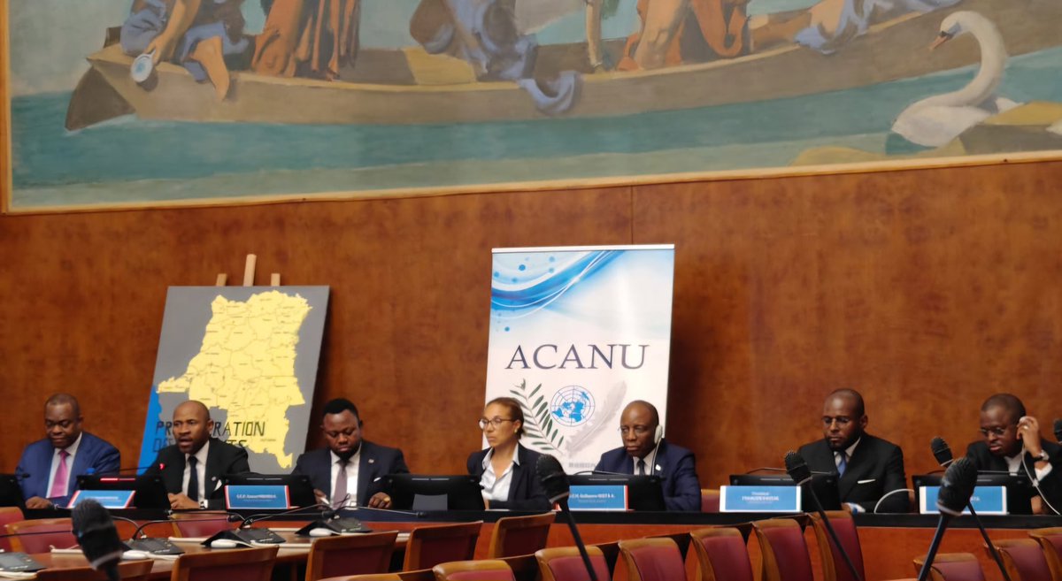 #DRC <a href="/Presidence_RDC/">Présidence RDC 🇨🇩</a> <a href="/UNGeneva/">United Nations Geneva</a> <a href="/UNHumanRights/">UN Human Rights</a>
On the side <a href="/UN_HRC/">UN Human Rights Council</a> #ACANU welcomed the ministers of <a href="/JusticeGouvCD/">Ministère de la Justice</a> <a href="/Guillaume_Ngefa/">Guillaume Ngefa-Atondoko Andali</a> + <a href="/droitshumainscd/">Ministère des Droits Humains RDC</a> + <a href="/Com_mediasRDC/">Ministère de la Communication et Médias/RDC</a> <a href="/PatrickMuyaya/">Patrick Muyaya</a> + DG <a href="/FonarevRDC/">Fonarev RDC</a> <a href="/patrick_fata/">Patrick Fata</a> Fund 4 reparation #victims of #violence &amp; head #CIAVAR <a href="/fkakese/">François Kakese K.</a>
