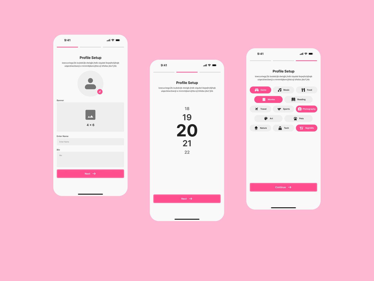 SkyezKreative's tweet image. #DatemyAIapp challenge by @Tegadesigns 

This is my submission for the challenge  The app solves the problem of wasted time and awkward conversations in online dating by using AI to pre filter matches and start natural chats 

#Mobileappdesign #UI