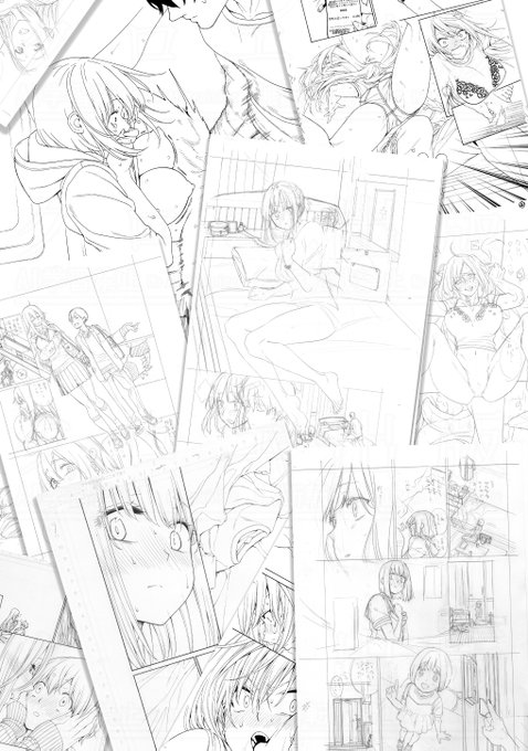 ほげらむ先生(@hogerarara)の初単行本『いとこエッチ』の電子版は10/1よりFANZAさんにて先行配信開始です!
FANZA特装版には本編全ページ分の下描きと線画のデータを収録!線画までアナログで作業されているほげらむ先生の生のタッチを感じられる貴重な資料となっております!どうぞご期待ください!! 