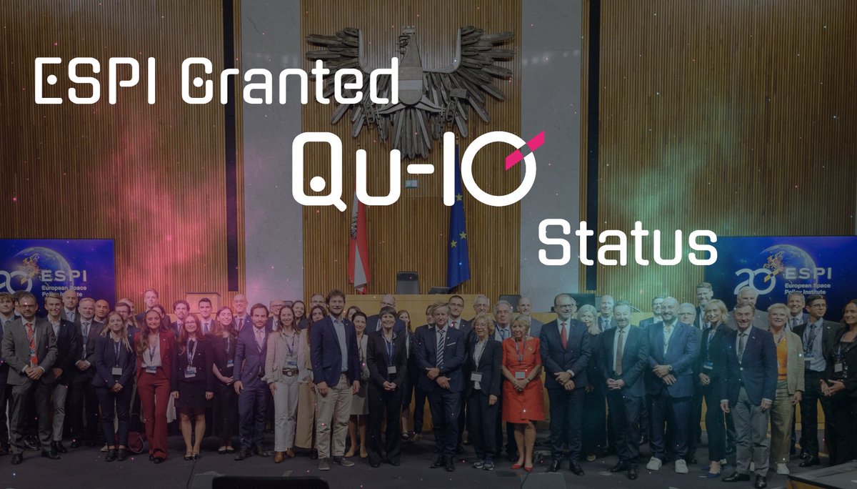 ESPIspace's tweet image. 🌍🚀 Big news: ESPI has been granted Quasi-International Organisation (QuIO) status by Austria — a major milestone in our 20+ year history! This recognition strengthens our role in advancing Europe’s space ambitions. Read more 👉 espi.or.at/news/espi-gran…