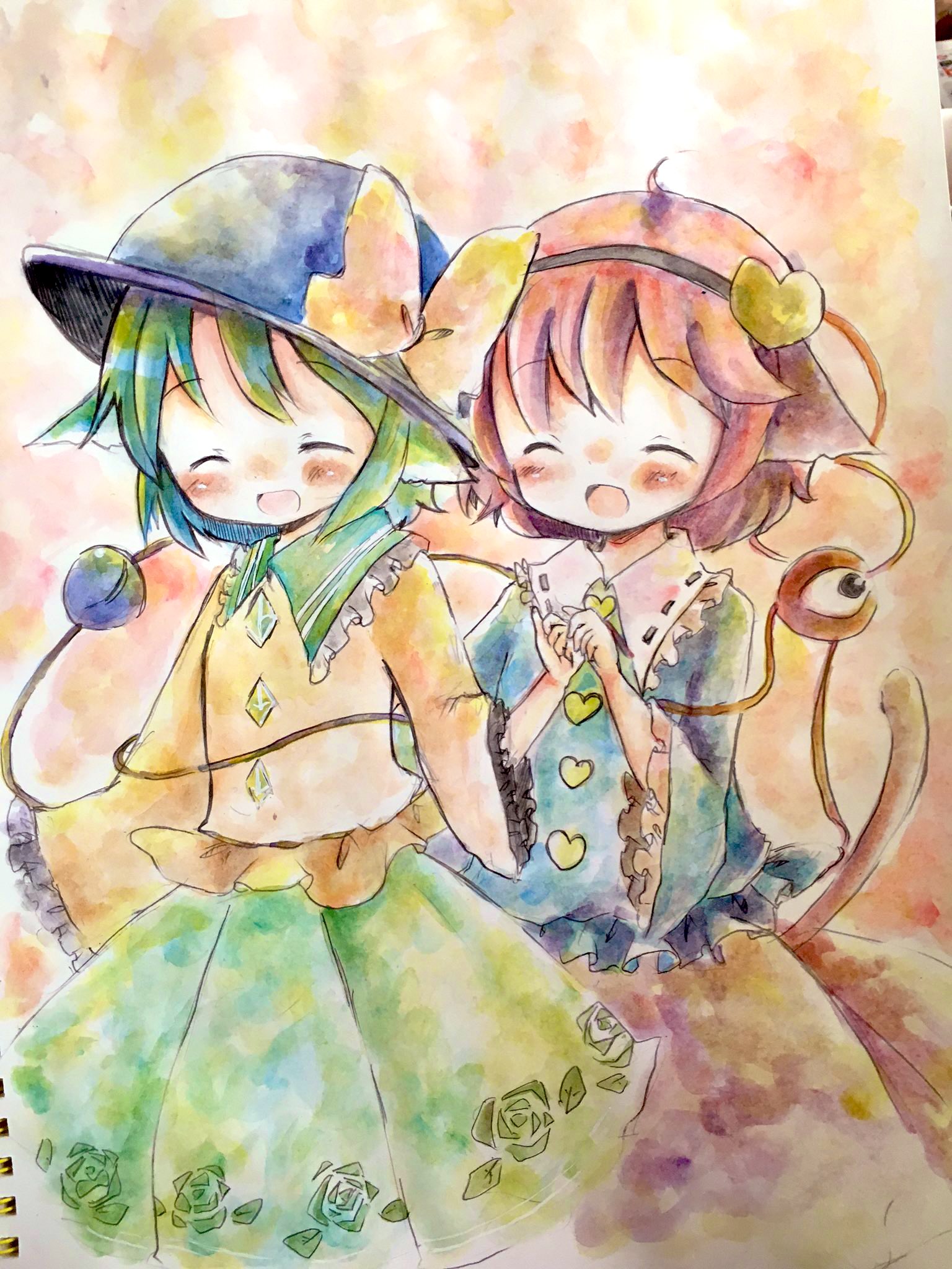木村様☆コピック☆アナログイラスト⭐︎夢絵⭐︎絵画⭐︎アルシュ水彩紙 水瀬様☆手描きイラスト☆コピック☆アナログイラスト⭐︎夢絵 M様☆