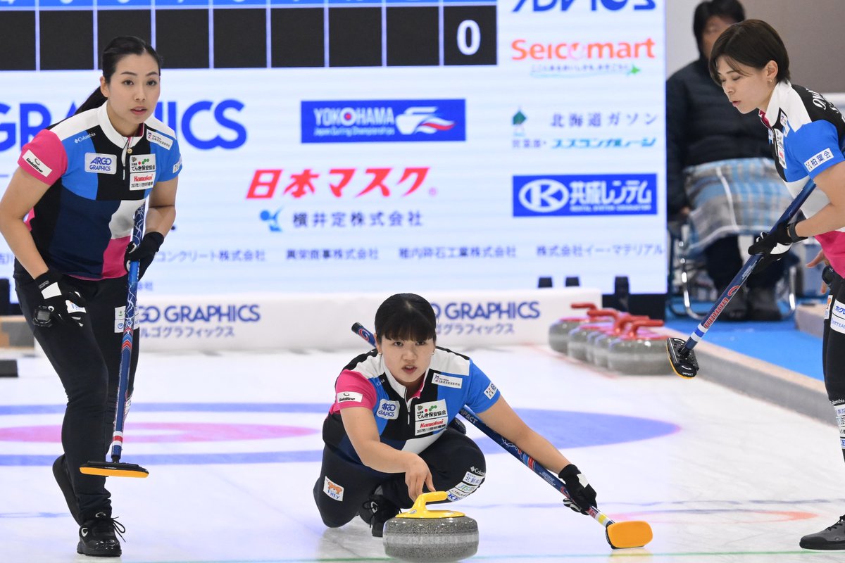 🥌2025カーリング日本代表決定戦🇯🇵 競技3｜結果 🔴SC軽井沢クラブ 8