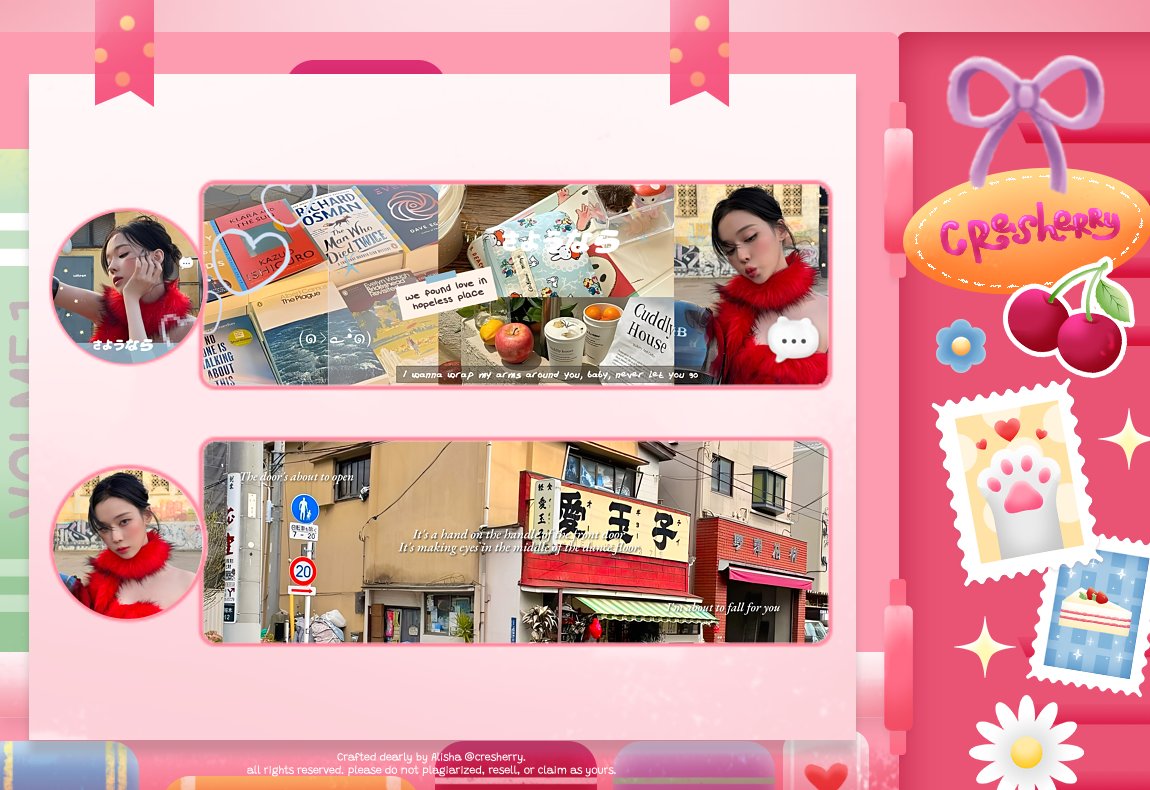 cresherry's tweet image. a repost will be appreciated 🌟🍀

HAI! aku punya rs bundle aespa yang bisa temen-temen take via DM, sebut nama charanya aja ya &amp;gt;__&amp;lt;🩷 info lengkapnya ada di ALT. makaci banyaaaak ya #zonauang