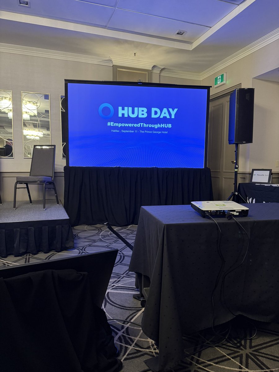 At the Hub Day 2025. Learning to help our clients more. #empoweredthroughhub