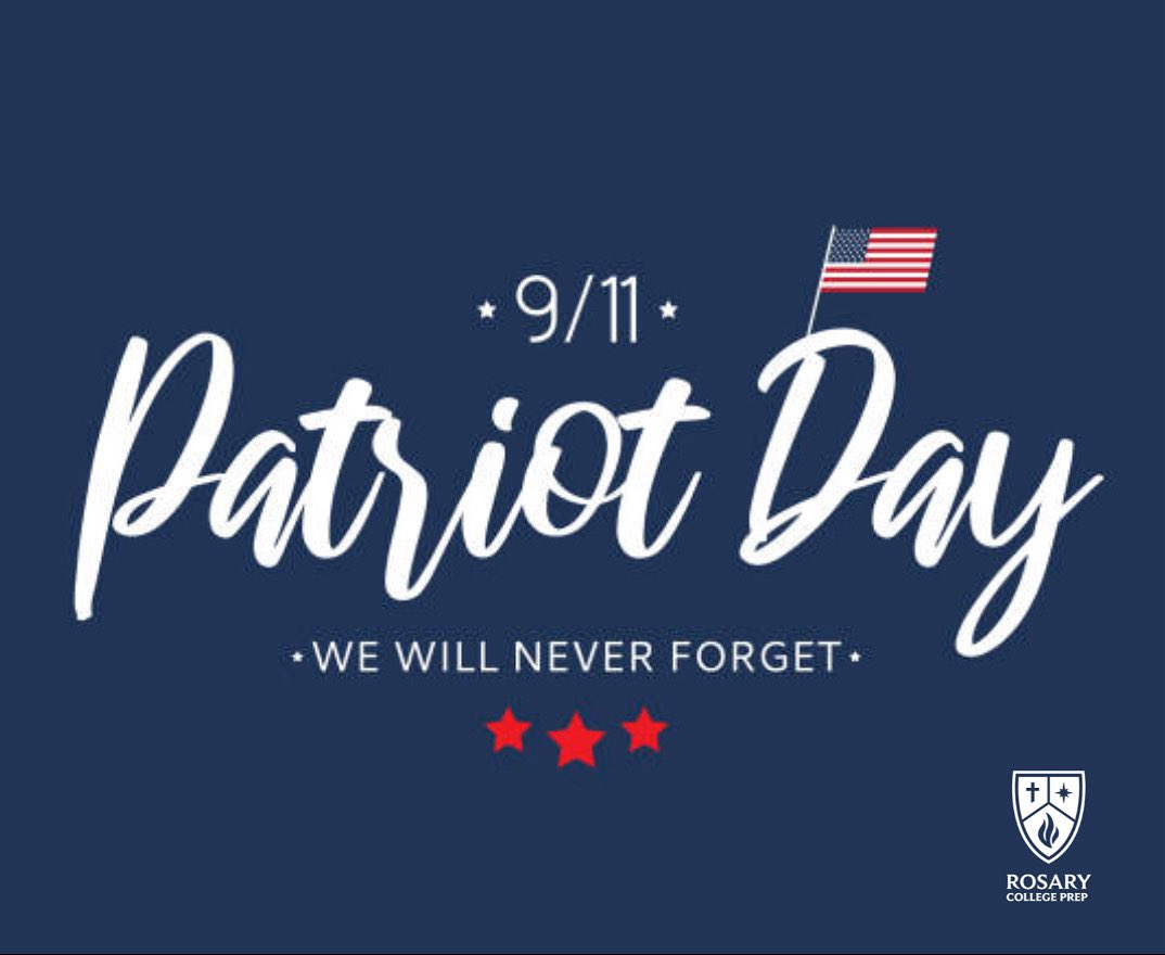 🇺🇸 On #PatriotDay, we remember the lives lost on 9/11 and honor the courage of first responders and all who served.

🙏 God of mercy, comfort the grieving, protect our nation, and guide us in Your truth. Amen.

#NeverForget #RosaryRoyals