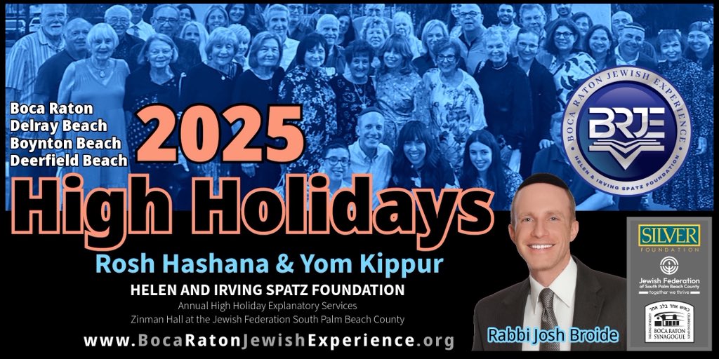 Broide's tweet image. 🍎✨ High Holidays. Like You’ve Never Experienced. ✨🍯

Warm • Welcoming • Easy to Follow
👉 English • Hebrew • Transliteration

🎶 Familiar songs. Inspiring insights.
🙌 Everyone included.
💙 A service that feels like home.

📍 Zinman Hall – Jewish Federation of South Palm…