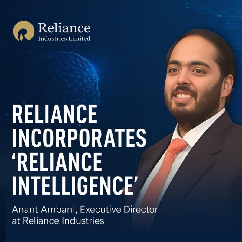 Reliance_Update's tweet image. Reliance launches Reliance Intelligence, marking a bold step into India’s AI future under Anant Ambani’s leadership. 🚀
#RelianceIntelligence #AI #AnantAmbani #RelianceIndustries