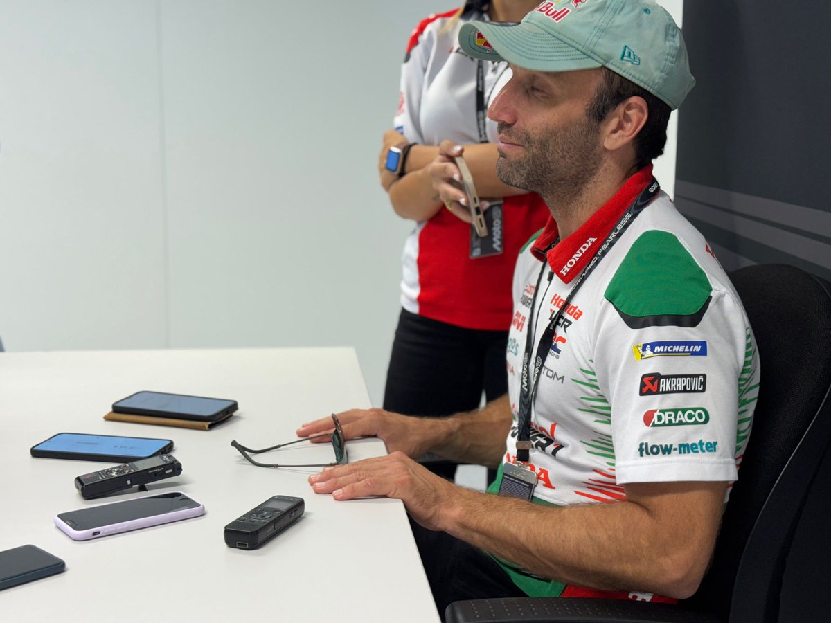 ‘I didn’t ride with them [Yamaha]. I just saw them warming it up in pit lane, got to hear it. It’s nice to be there for that, for something special. To see history.’

Johann is quite a rare racer in that he’s a student of the sport as well as a competitor in it!