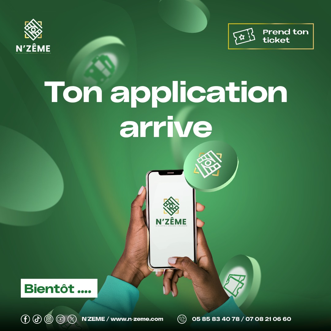 akiry_solutions's tweet image. 🚨
« Ton quotidien mérite mieux.
Nous avons la solution…
⏳ Patience. »

#NZÊME #Digitale #Innovationci #InnovationAfricaine #TechCI #TechAfricaine #StartupCI  #RevolutionDigitale
Partagez autour de vous 
n-zeme.com