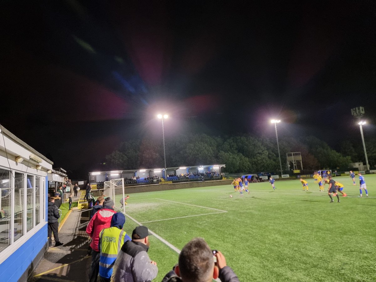 Game 29. <a href="/AvroFC/">Avro FC</a> 2-1 <a href="/vmfc_/">Vauxhall Motors FC</a>. After a poor 1st-half, this sparked to life after the break, with Ro winning out with goals either side of a Motors equaliser in a game at the top end of <a href="/NorthernPremLge/">The Pitching In Northern Premier League</a> West. Good to see <a href="/cisklager2008/">Maltese Cisk Falcon</a> and <a href="/BongsClaret74/">Steve Coop</a>! #groundhopping <a href="/PaulW_rhcc/">paul whitehead</a>