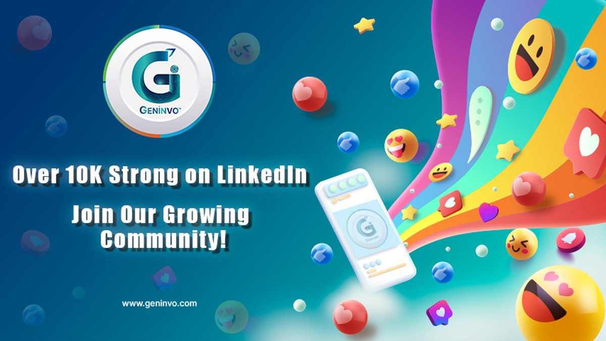 GenInvo's tweet photo. We’re happy to announce that our LinkedIn family has grown to 10,000+ strong!

#GenInvo #10KStrong #LinkedInCommunity #LifeSciences #ClinicalResearch #PharmaTech #Innovation #DataDriven #DigitalTransformation #ClinicalTrials #MedTech #DrugDevelopment #ConnectedCommunity https://t.co/A97iK5cDBC