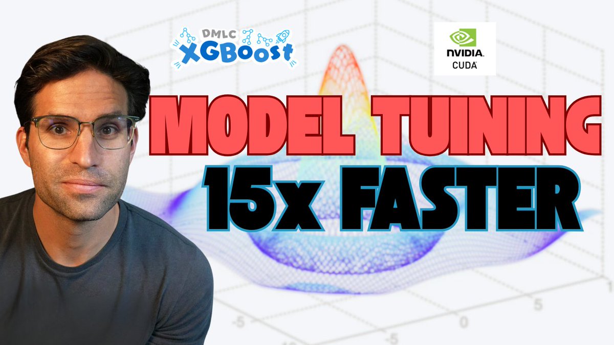 Rob_Mulla's tweet photo. Just released a video about Hyperparameter Tuning XGBoost models with Optuna. I show how you can get 5-15x speedups training models using XGBoost 3.0's GPU support.... 

If that sounds like your cup of tea you can check it out here: https://t.co/MnQee96UFv

@NVIDIAAIDev https://t.co/j4471Msmap