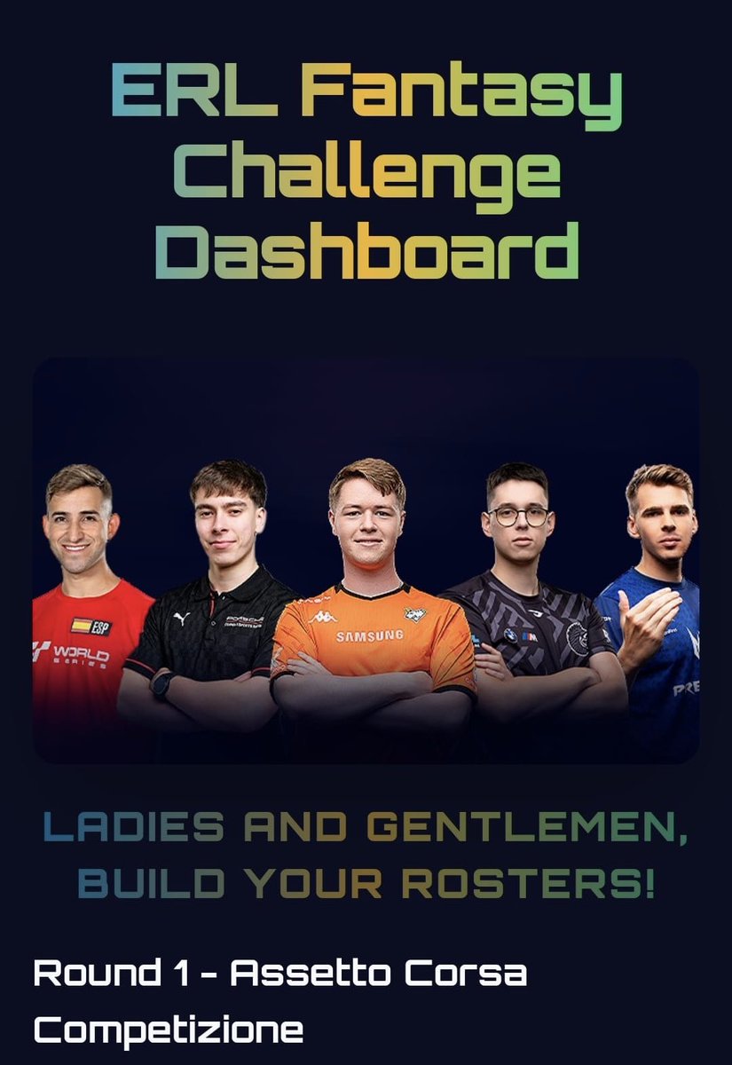 YT_ManuRodry94 (@manurodry94) on Twitter photo Yo creo que debo estar soñando, ¿qué hago con estos pilotos? 😅
Deseando que llegue este sábado para competir en la primera ronda de la ERL de <a href="/vcoesports/">VCO 🕹🏎</a> en <a href="/AC_assettocorsa/">Assetto Corsa</a> Competizione representando a <a href="/OWLSeSports_/">OWLS eSports 🦉🇪🇦</a> 🤝
<a href="/fanatec/">FANATEC</a> <a href="/coachdavesetups/">Coach Dave Academy</a> <a href="/nextlvlracing/">Next Level Racing</a> Yo creo que debo estar soñando, ¿qué hago con estos pilotos? 😅
Deseando que llegue este sábado para competir en la primera ronda de la ERL de <a href="/vcoesports/">VCO 🕹🏎</a> en <a href="/AC_assettocorsa/">Assetto Corsa</a> Competizione representando a <a href="/OWLSeSports_/">OWLS eSports 🦉🇪🇦</a> 🤝
<a href="/fanatec/">FANATEC</a> <a href="/coachdavesetups/">Coach Dave Academy</a> <a href="/nextlvlracing/">Next Level Racing</a>