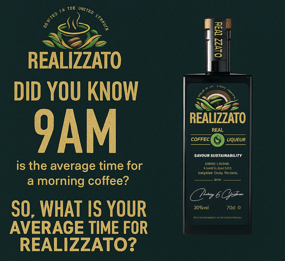 murrayyeatman's tweet photo. Did you know 9am is the average time for a morning coffee? Many people can’t enjoy a coffee in the afternoon/evening. We created @Realizzatodrink to enjoy, throughout the day and into the evening whilst also caring for our planet.

So, what is your average time for Realizzato? https://t.co/say9bFtwhc