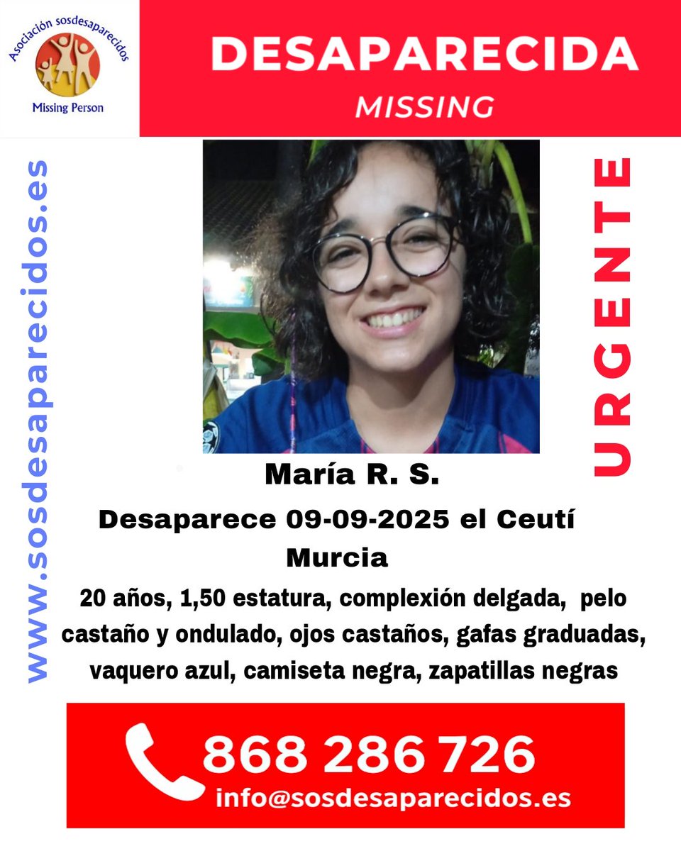 ALERTA DESAPARECIDOS (@sosdesaparecido) on Twitter photo 🆘 DESAPARECIDO
#sosdesaparecidos #Desaparecido #Missing #España #ceuti #Murcia
Fuente: sosdesaparecidos
Síguenos <a href="/sosdesaparecido/">ALERTA DESAPARECIDOS</a> 🆘 DESAPARECIDO
#sosdesaparecidos #Desaparecido #Missing #España #ceuti #Murcia
Fuente: sosdesaparecidos
Síguenos <a href="/sosdesaparecido/">ALERTA DESAPARECIDOS</a>