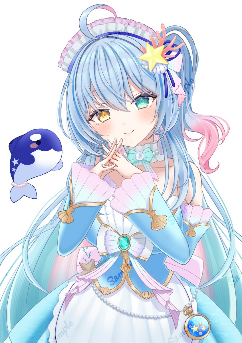 とももん　ペアキャラ　手描き　イラスト　リクエスト とももん ペアキャラ 手描き イラスト リクエスト とももん様