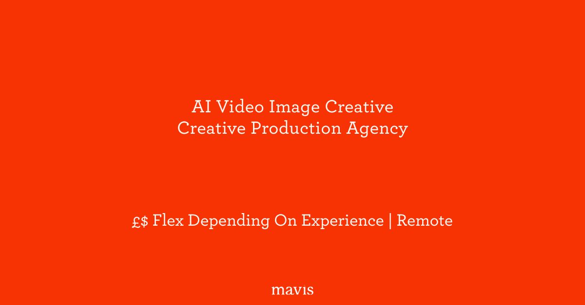 hellomavis_'s tweet image. 🎥 Hiring: AI Video Image Creator
Remote | Freelance → Perm | Open budget

Looking for portfolios heavy in ComfyUI + VFX/comp (Nuke/AE).
Stills ok, video even better.

👉 Apply here: hellomavis.com/job/ai-video-i… 

#hiring #job #AICreative #VFX #3Ddesign #ComfyUI #Nuke #AFX