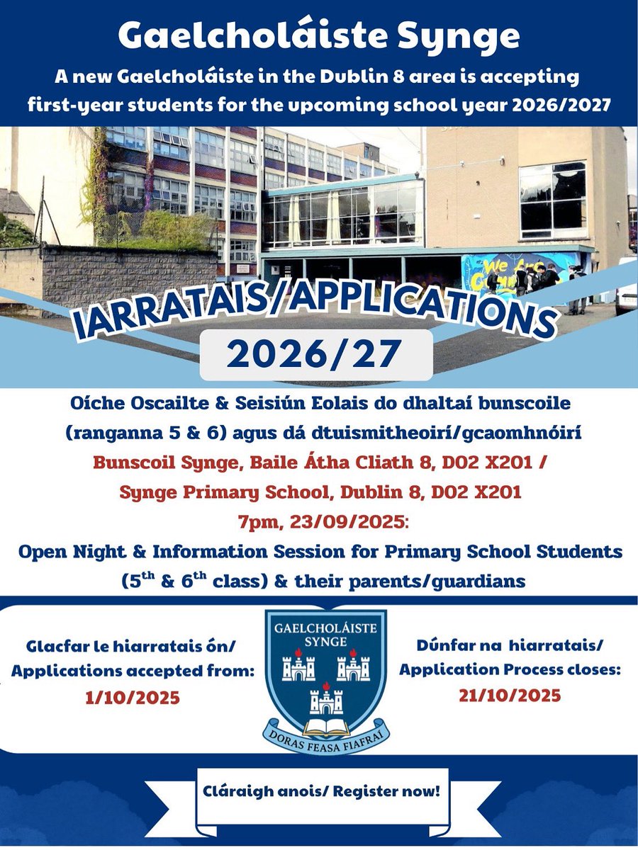 Gaelcholáiste BÁC 2,4,6,8 tweet media