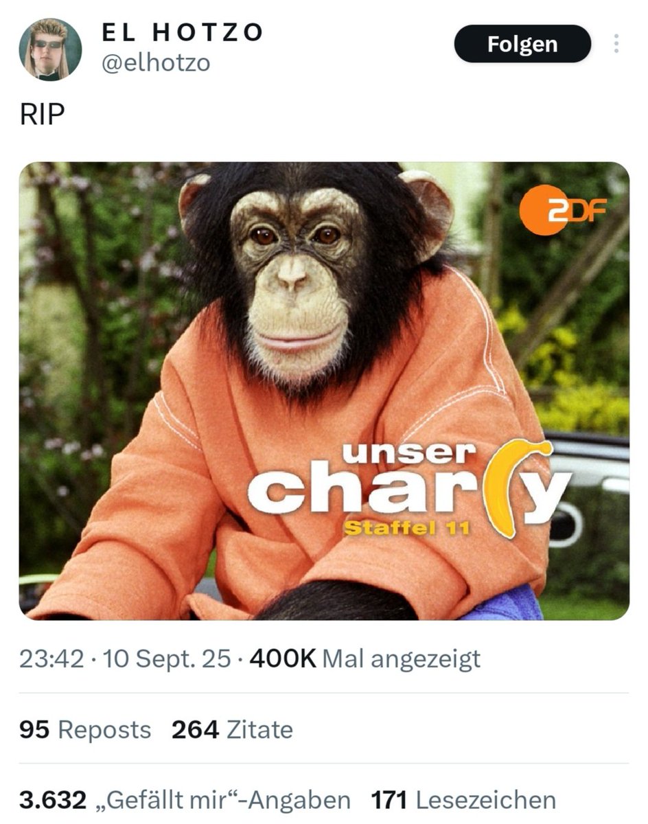 #ElHotzo das Mutterschiff des menschlichen Abgrundes, hat wieder zugeschlagen. Was für ein Nullzeller!!!!