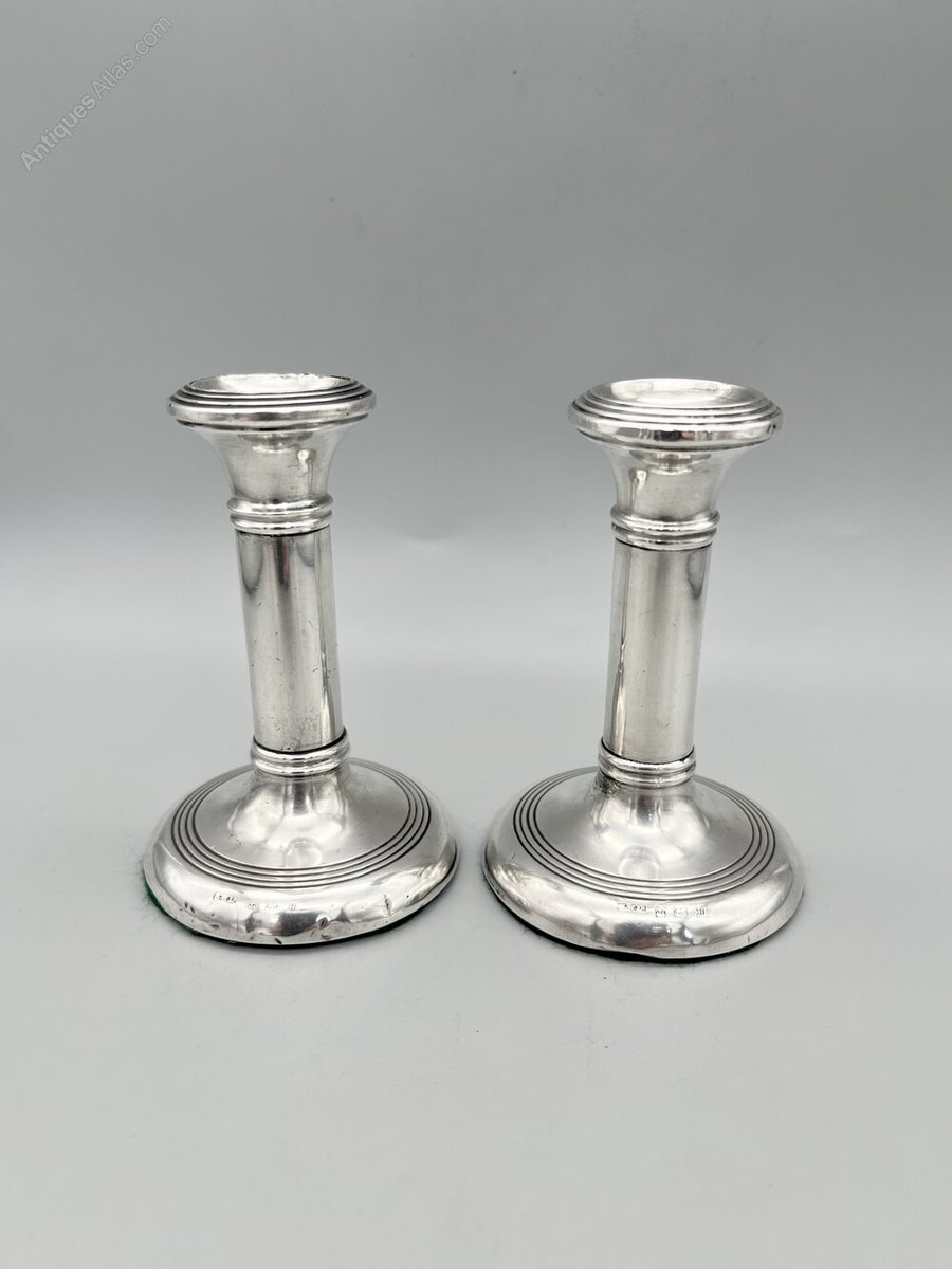 antiques_atlas's tweet image. For SALE on Antiques Atlas we have 2 x George V Silver Candlesticks, Birmingham, 1911 antiques-atlas.com/antique/2_x_ge… Great Occasion Gift 🎁 #antiques From Burnell &amp;amp; Rowe @ilsuttoneri #antiquesilver #vintagesilver #silvercandlesticks #antique
