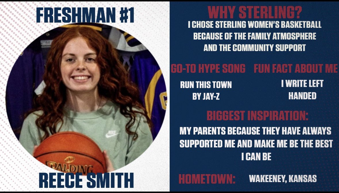 Mee Reece Smith! We are so excited you are here and with the Lady Warrior family! #swordsup⚔️
