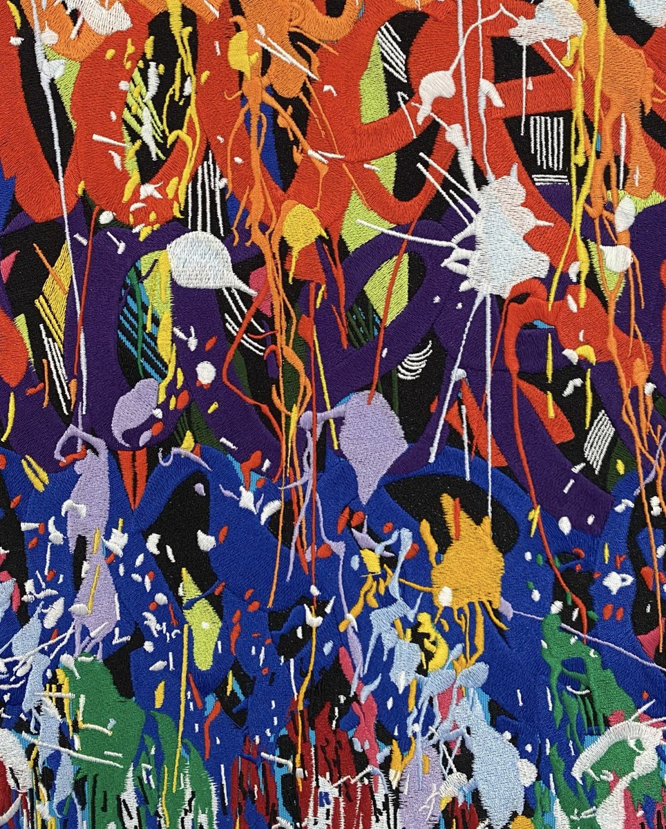 GalerieArtelie's tweet image. JON ONE 
Joie de vivre
Broderie

54x54x4,4 cm

À la galerie Artelie le tableau de Jon One et sa traînée éblouissante de couleur
Venez explorer!

25 Rue de Penthièvre, 75008, Paris
ek@artelie.fr

#galerie #art #jonone #streetart #parís #colourful #embroidery