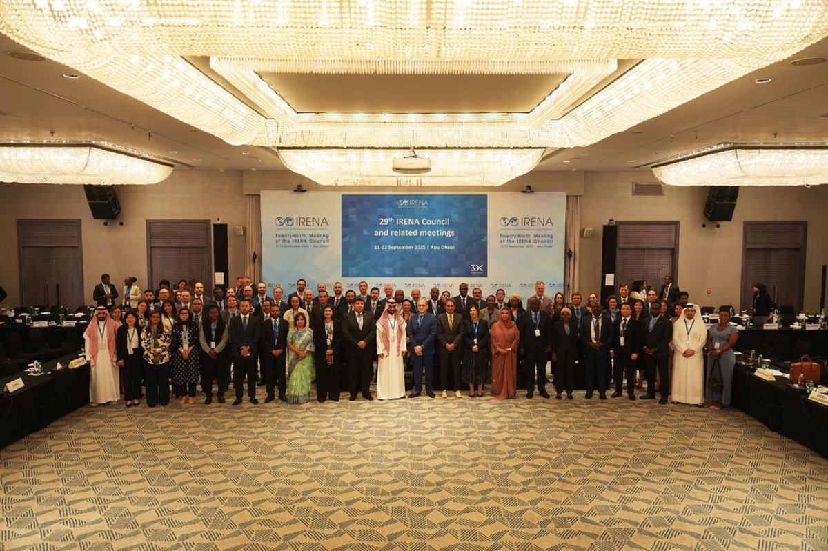 Hoy empieza el 29° Consejo de IRENA en Abu Dhabi <a href="/IRENA/">IRENA</a>