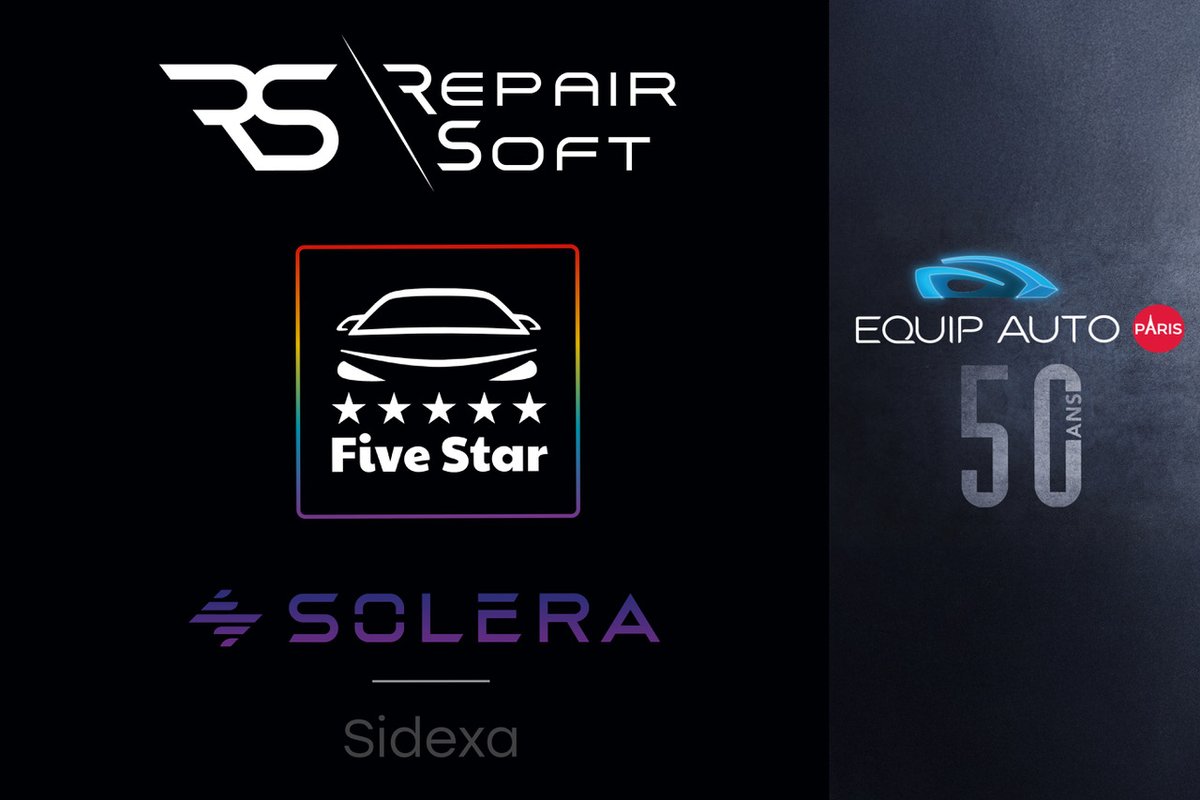 acommauto's tweet photo. Five Star, Solera-Sidexa et Repair Soft mettent en lumière leur collaboration au salon Equip Auto 2025, Stand H108 Hall 3➡️https://t.co/61JN974FvW
#ReseauFiveStar @EQUIP_AUTO #EquipAuto2025 #EquipAuto https://t.co/D012rP0hpn