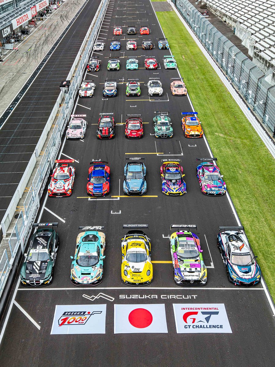 And the winner of best livery goes to...

今年のベストカラーリング賞は…

#IGTC 🎡 #Suzuka1000km