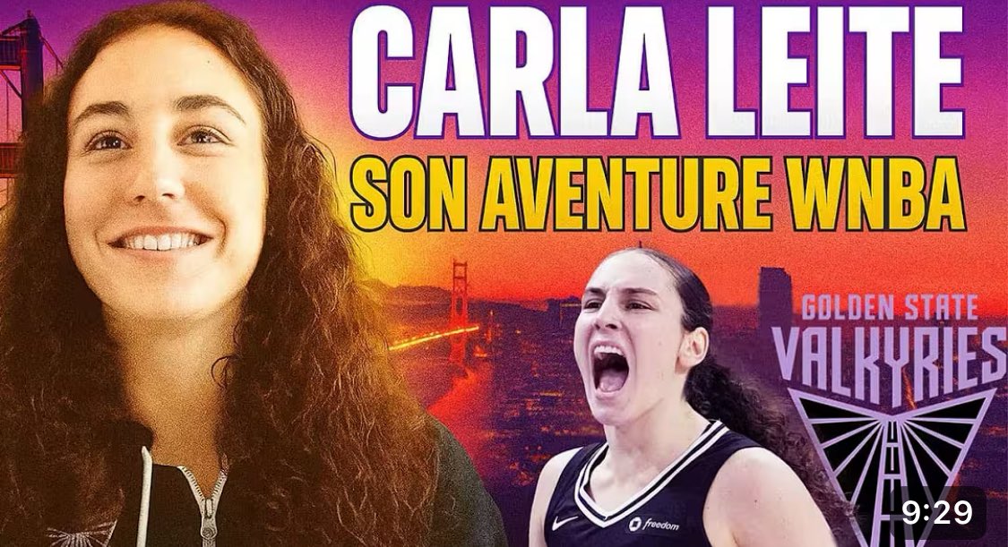 LukasNicot's tweet photo. 10 minutes avec « The Leite Show » pour parler WNBA 🔥

☀️ Une interview de Carla Leite depuis San Francisco, à retrouver sur ma chaîne YouTube. 

⬇️
https://t.co/yWqVbHJuIl https://t.co/DLGx9k0ZCX